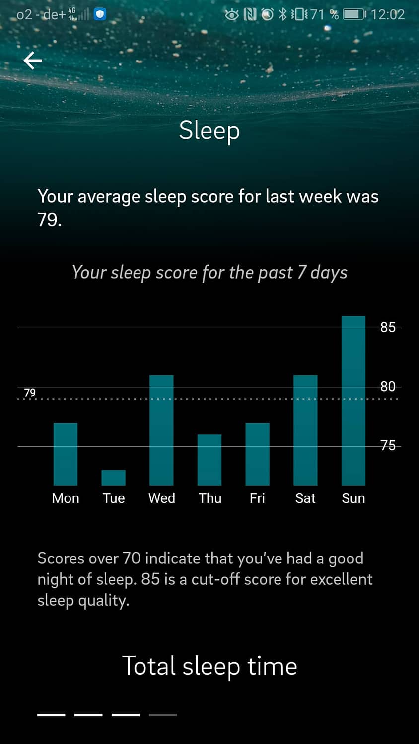 Oura-Ring-App-Sleep-Score-Auswertung